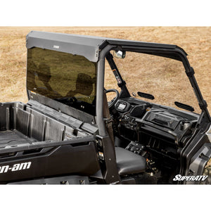 Can Am Defender Rear Glass Windshield