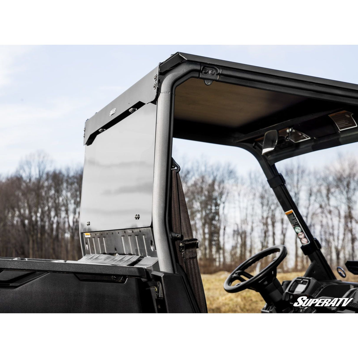 Can Am Defender Rear Glass Windshield