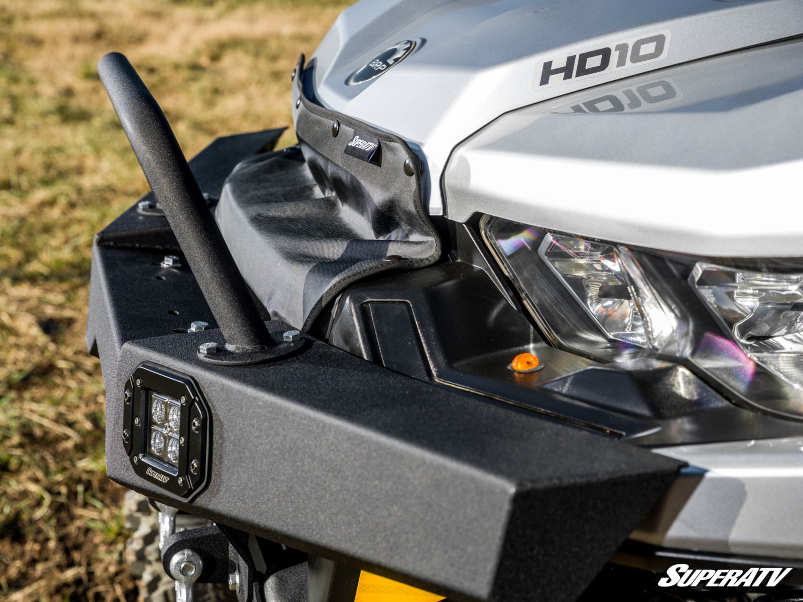 Photo of SuperATV Can-Am Defender Grille Cover by SuperATV - Premium Grilles for UTVs / Side by Sides