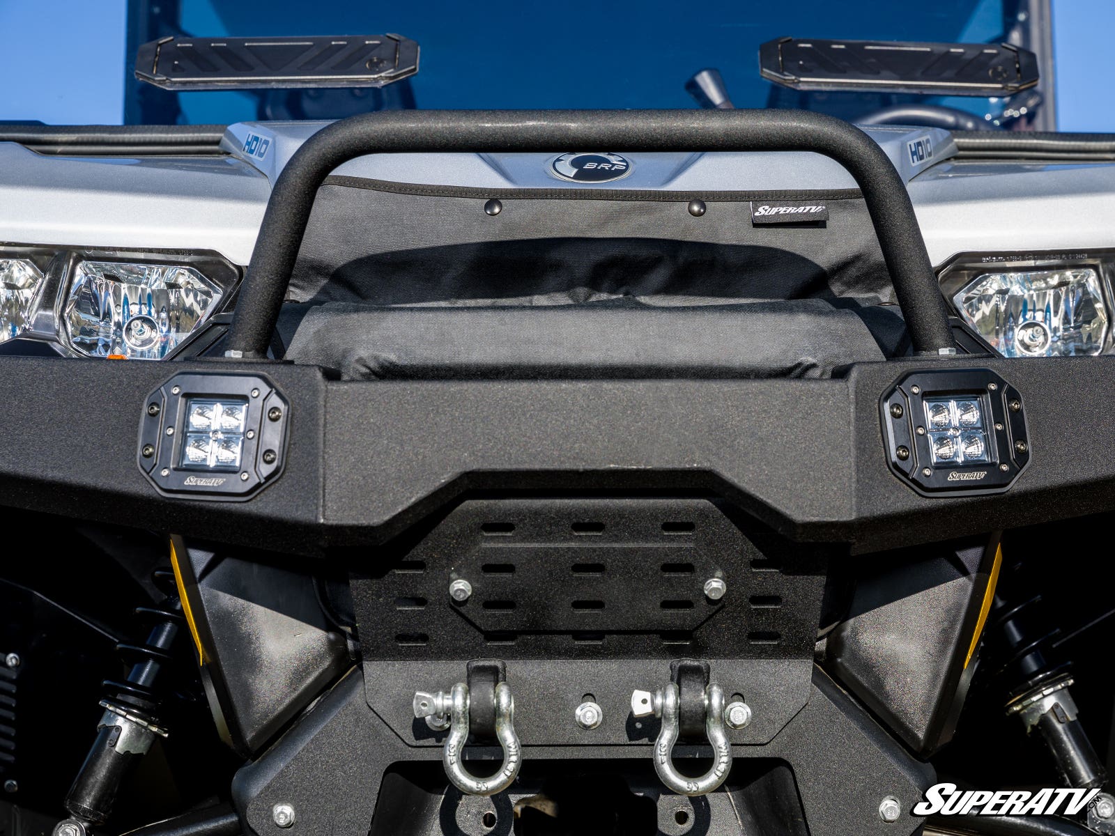 Photo of SuperATV Can-Am Defender Grille Cover by SuperATV - Premium Grilles for UTVs / Side by Sides