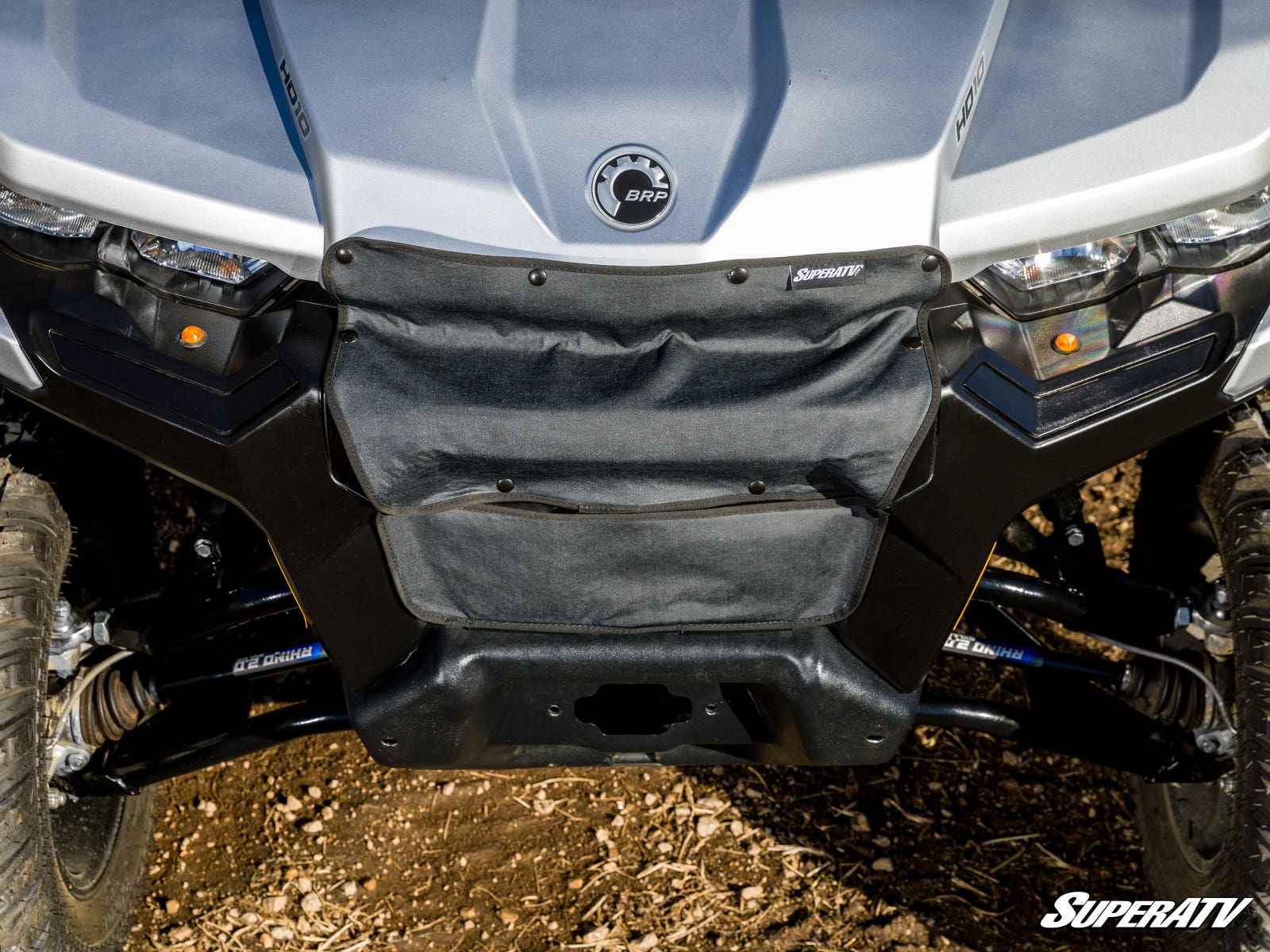 Photo of SuperATV Can-Am Defender Grille Cover by SuperATV - Premium Grilles for UTVs / Side by Sides