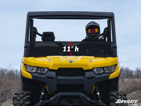 Can-Am Defender HD7 Half Windshield