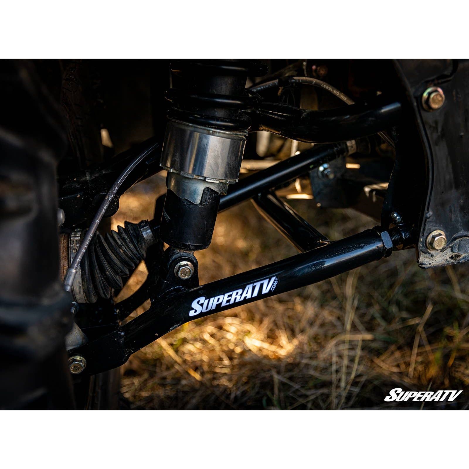 Photo of Can Am Defender High Clearance 2" Rear Offset A-Arms by SuperATV - Premium A-Arms & Control Arms for UTVs / Side by Sides