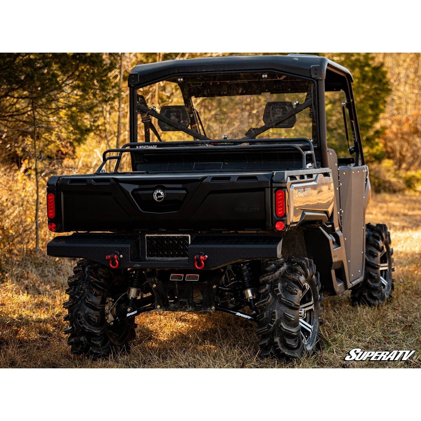 Photo of Can Am Defender High Clearance 2" Rear Offset A-Arms by SuperATV - Premium A-Arms & Control Arms for UTVs / Side by Sides