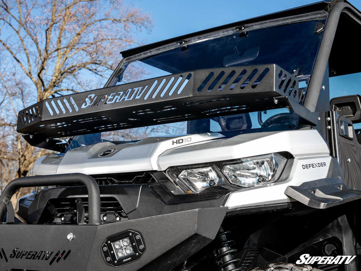 Photo of SuperATV Can-Am Defender Hood Rack Bravo by SuperATV - Premium Storage for UTVs / Side by Sides