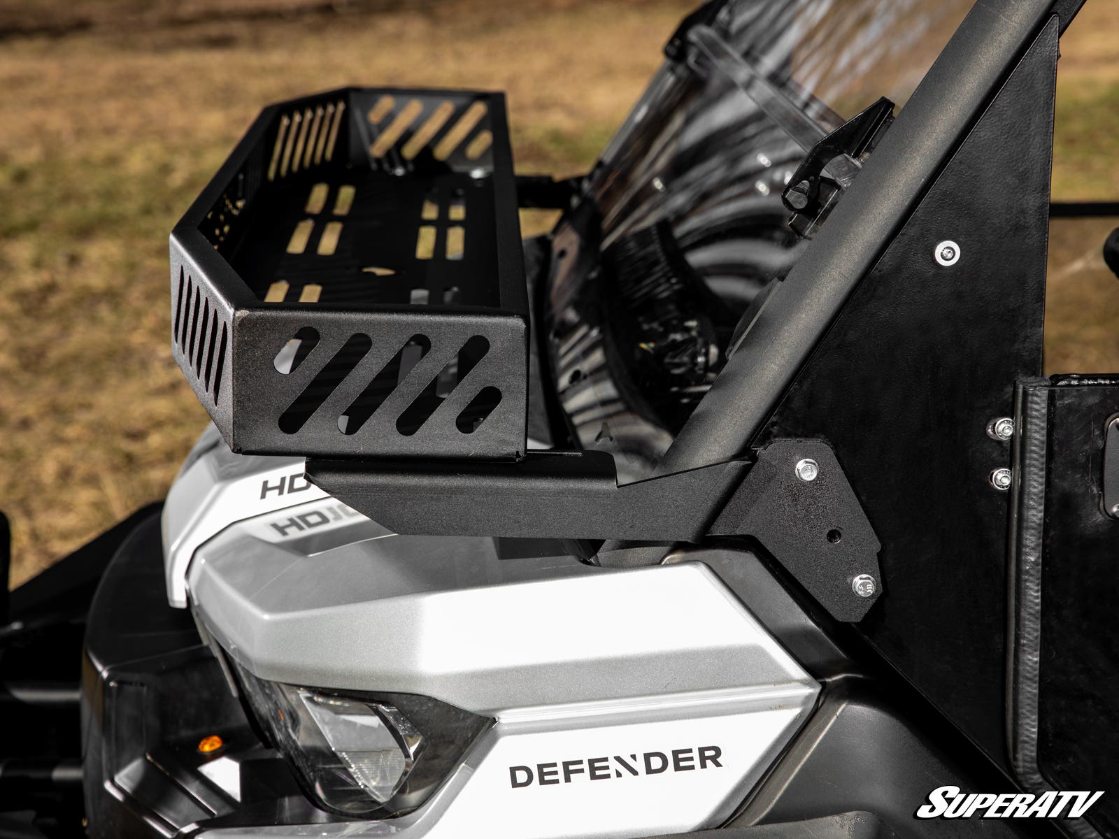 Photo of SuperATV Can-Am Defender Hood Rack Bravo by SuperATV - Premium Storage for UTVs / Side by Sides