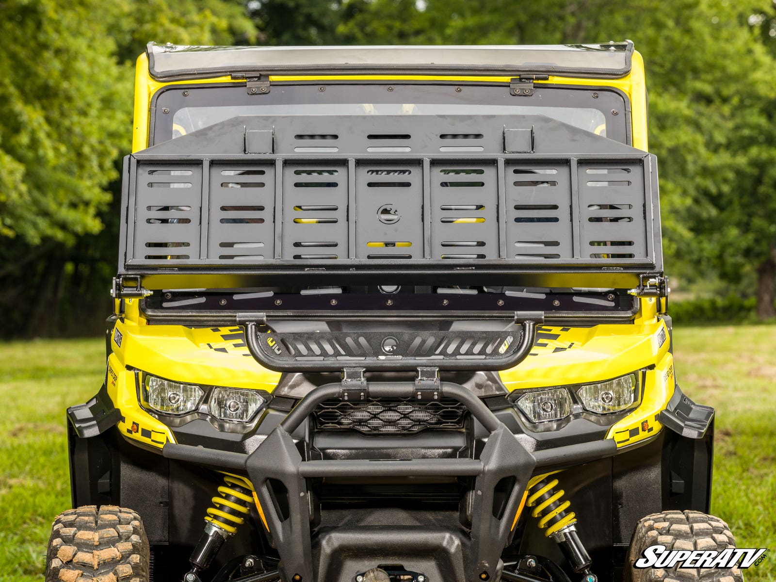 Photo of SuperATV Can-Am Defender Hood Rack Charlie by SuperATV - Premium Mounts for UTVs / Side by Sides