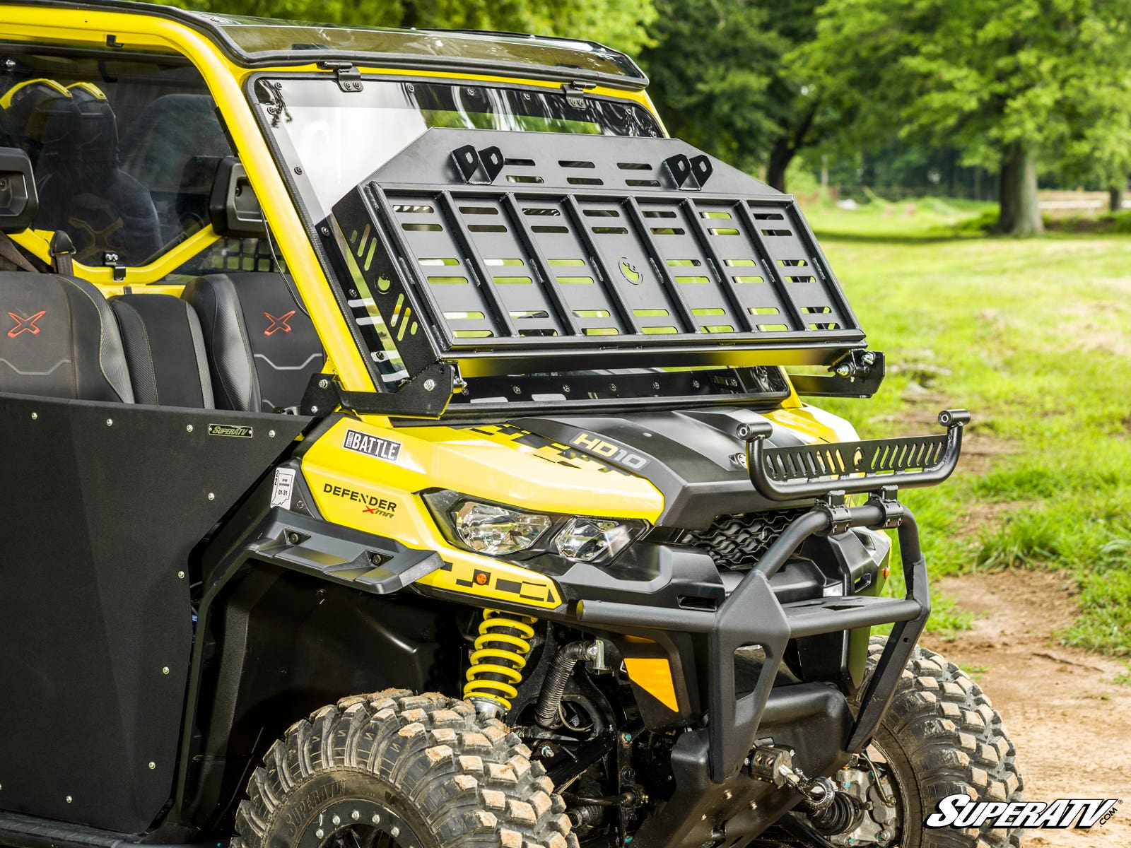 Photo of SuperATV Can-Am Defender Hood Rack Charlie by SuperATV - Premium Mounts for UTVs / Side by Sides