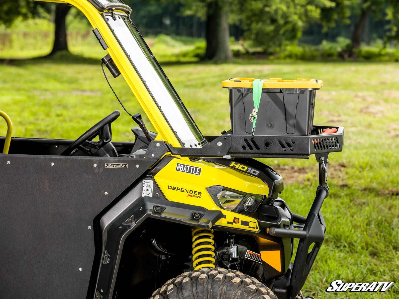Photo of SuperATV Can-Am Defender Hood Rack Charlie by SuperATV - Premium Mounts for UTVs / Side by Sides