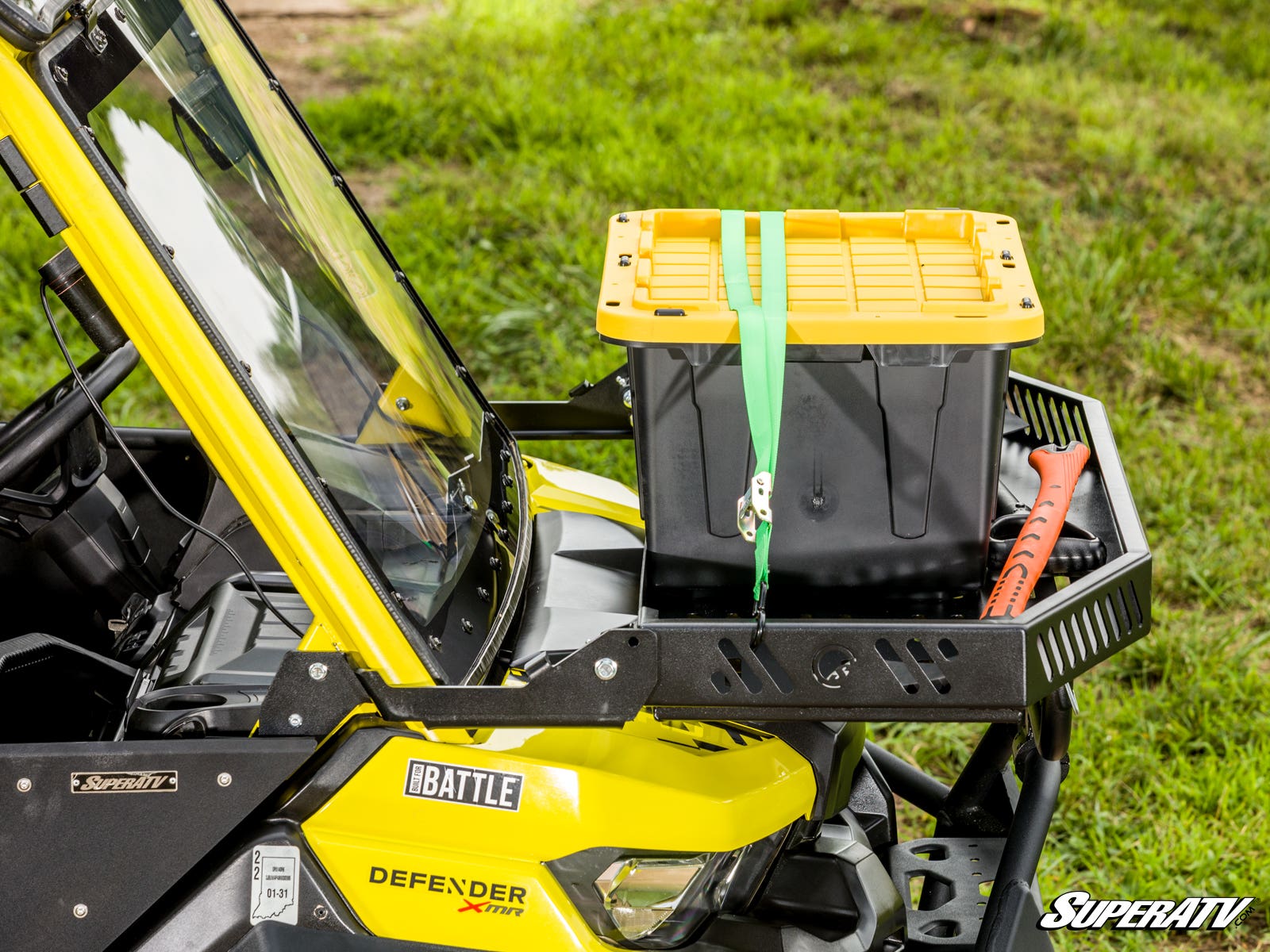 Photo of SuperATV Can-Am Defender Hood Rack Charlie by SuperATV - Premium Mounts for UTVs / Side by Sides