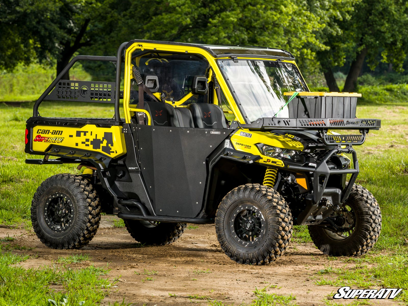 Photo of SuperATV Can-Am Defender Hood Rack Charlie by SuperATV - Premium Mounts for UTVs / Side by Sides