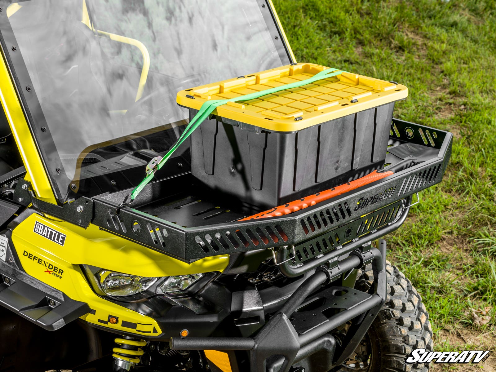 Photo of SuperATV Can-Am Defender Hood Rack Charlie by SuperATV - Premium Mounts for UTVs / Side by Sides