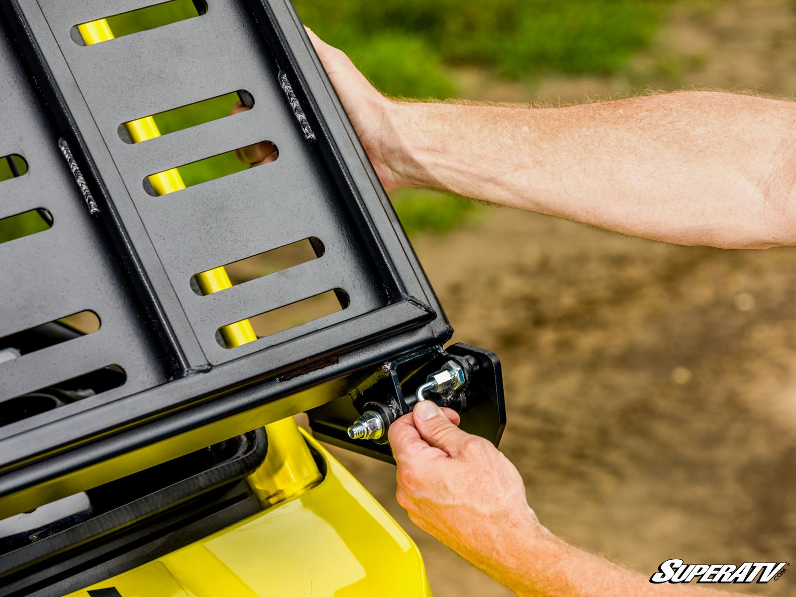 Photo of SuperATV Can-Am Defender Hood Rack Charlie by SuperATV - Premium Mounts for UTVs / Side by Sides