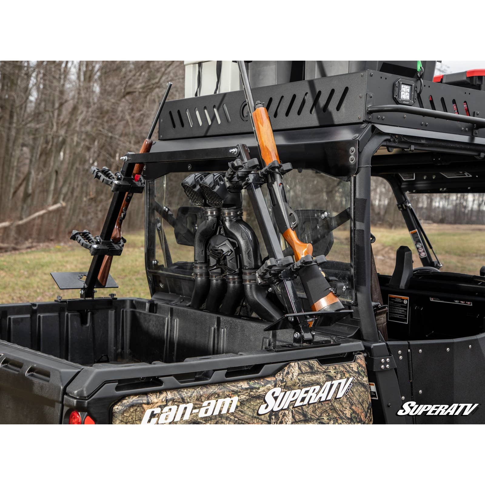 Can Am Defender In-Bed Gun Rack