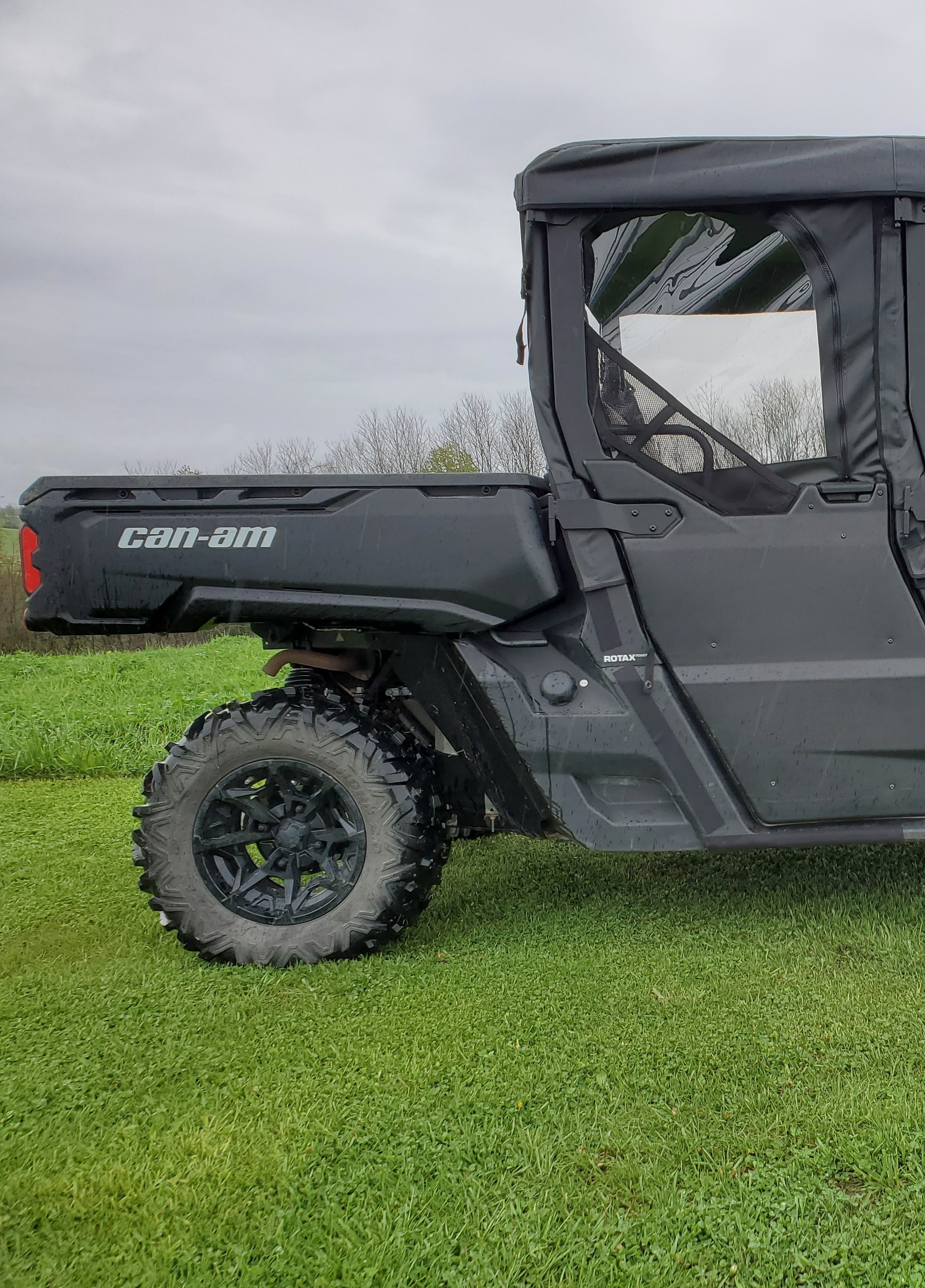 Photo of Can-Am Defender Max 4 - Door/Rear Window Combo (Half Doors) by 3 Star UTV - Premium Enclosures for UTVs / Side by Sides