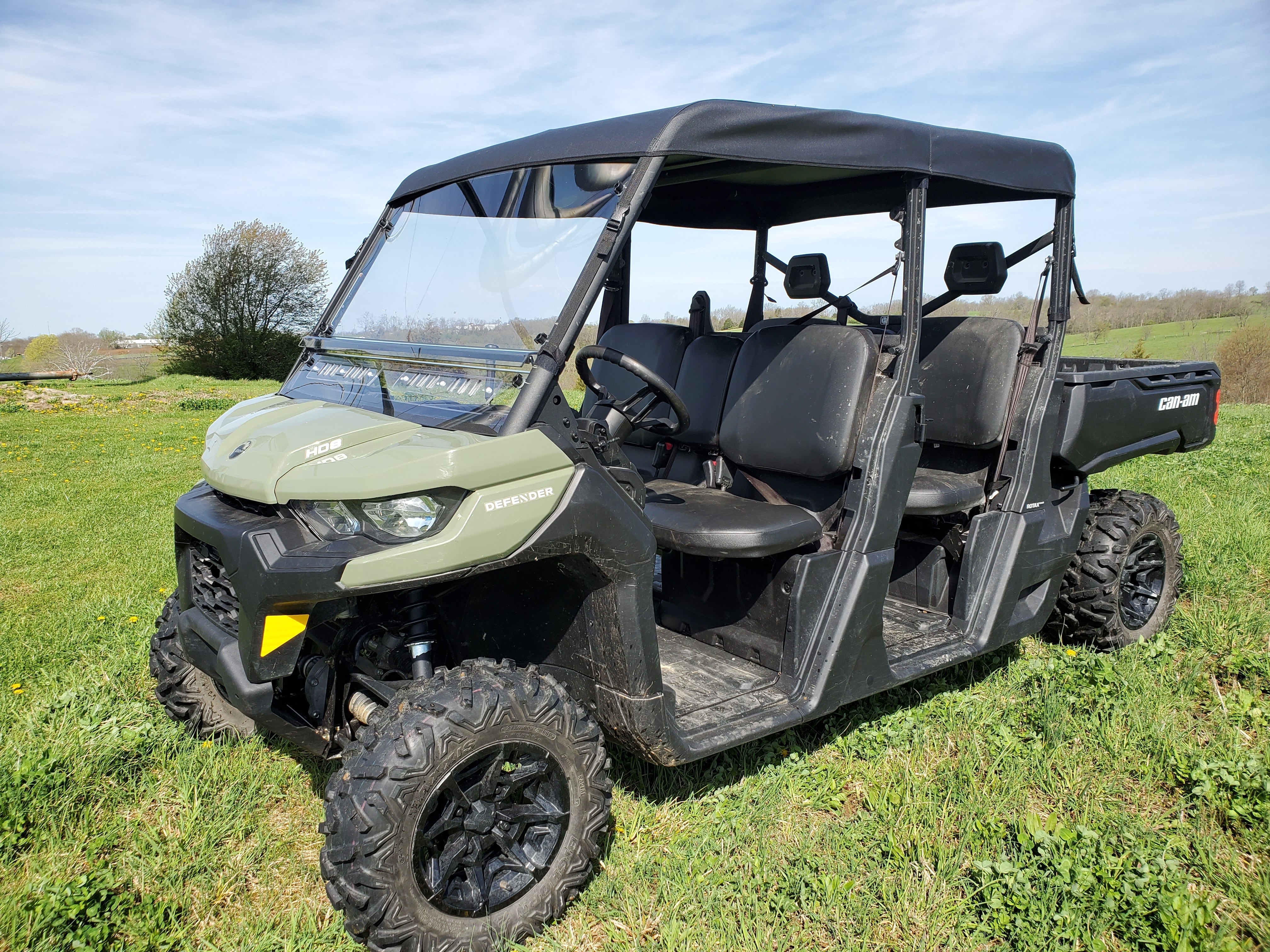 Photo of Can-Am Defender Max 4 - Soft Top by 3 Star UTV - Premium Enclosures for UTVs / Side by Sides
