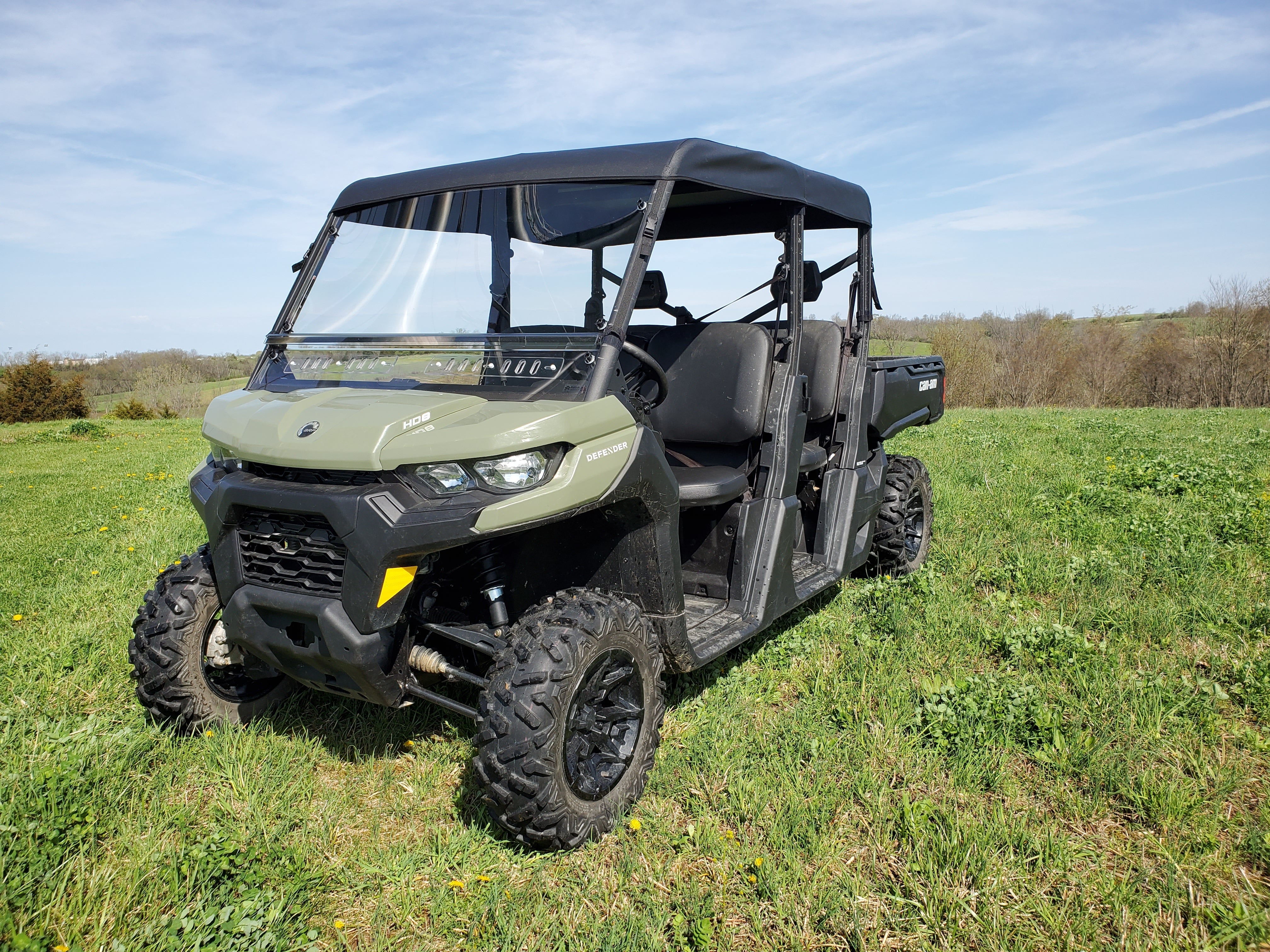 Photo of Can-Am Defender Max 4 - Soft Top by 3 Star UTV - Premium Enclosures for UTVs / Side by Sides