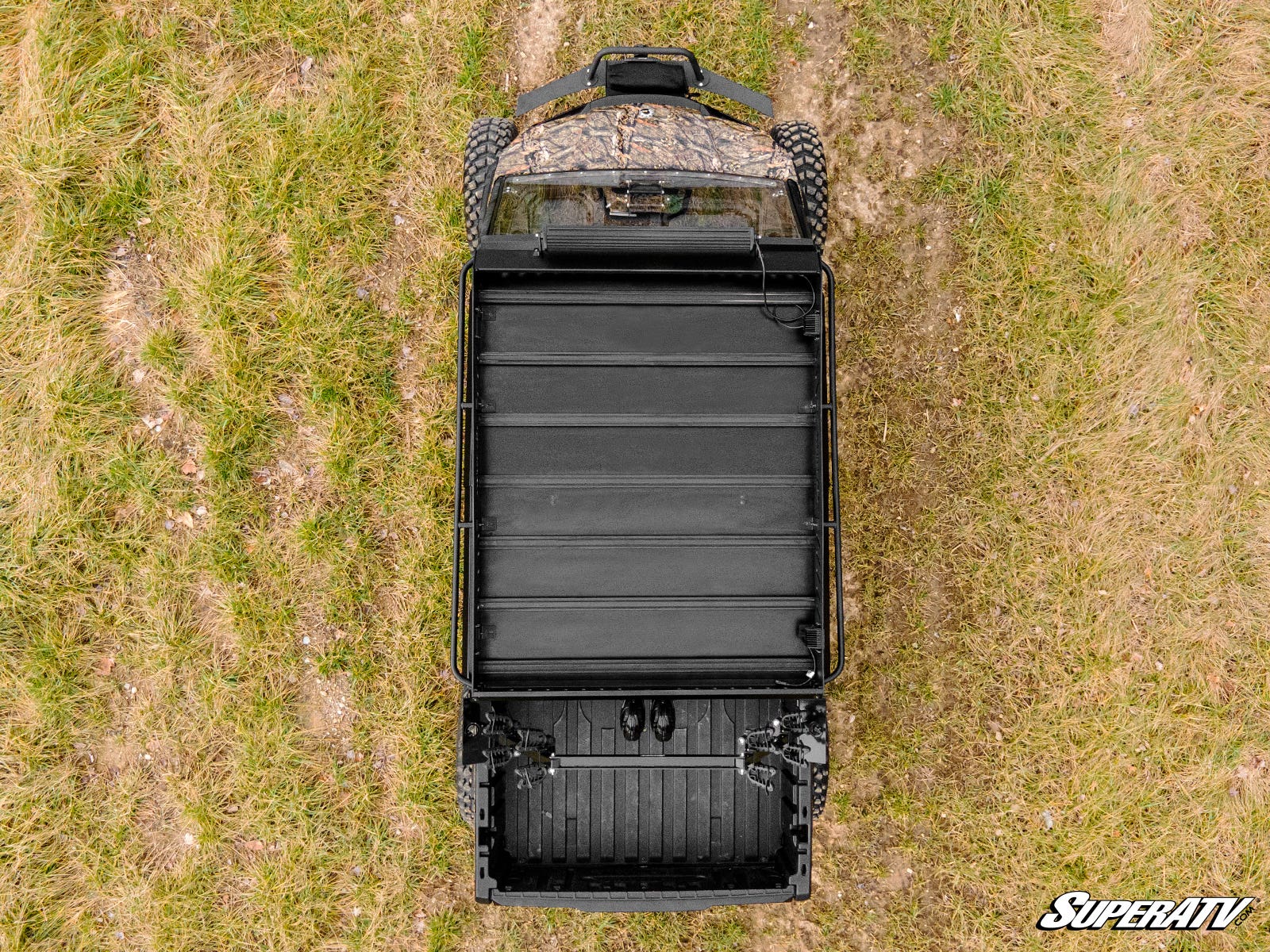 Photo of SuperATV Can-Am Defender MAX Outfitter Roof Rack by SuperATV - Premium Storage for UTVs / Side by Sides