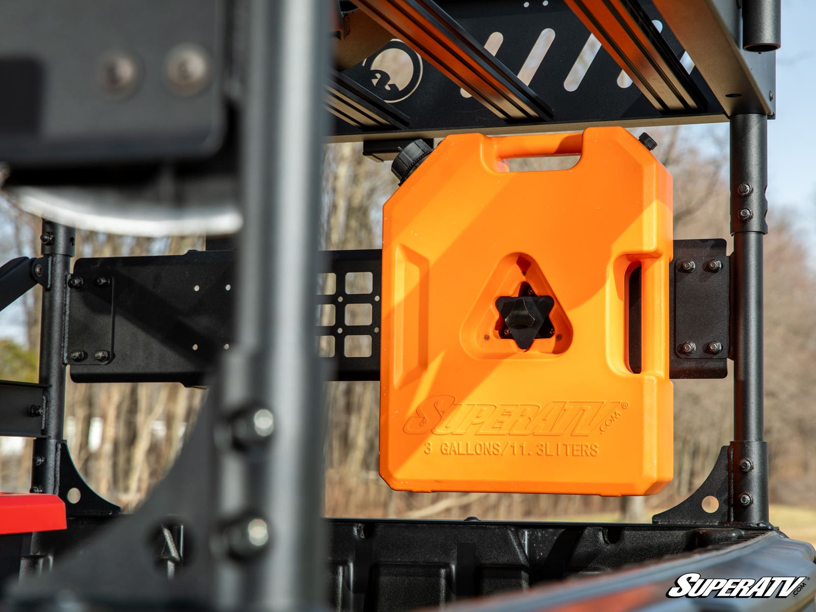 Photo of SuperATV Can-Am Defender MAX Outfitter Bed Rack by SuperATV - Premium Storage for UTVs / Side by Sides