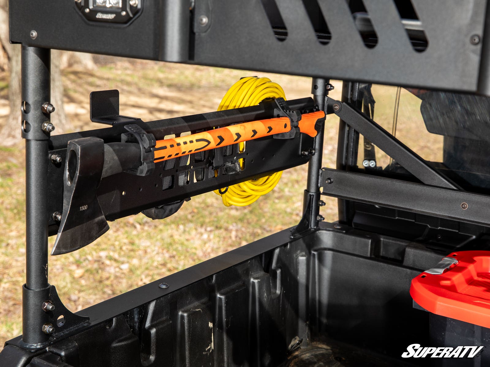 Photo of SuperATV Can-Am Defender MAX Outfitter Bed Rack by SuperATV - Premium Storage for UTVs / Side by Sides