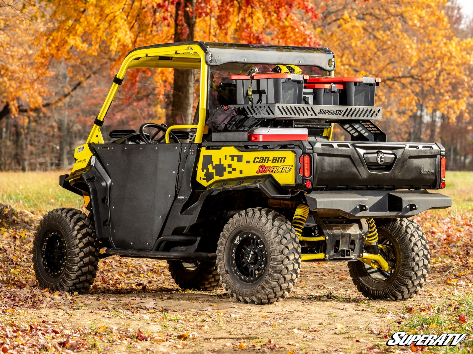 Photo of SuperATV Can-Am Defender Bed Rack Delta by SuperATV - Premium Mounts for UTVs / Side by Sides