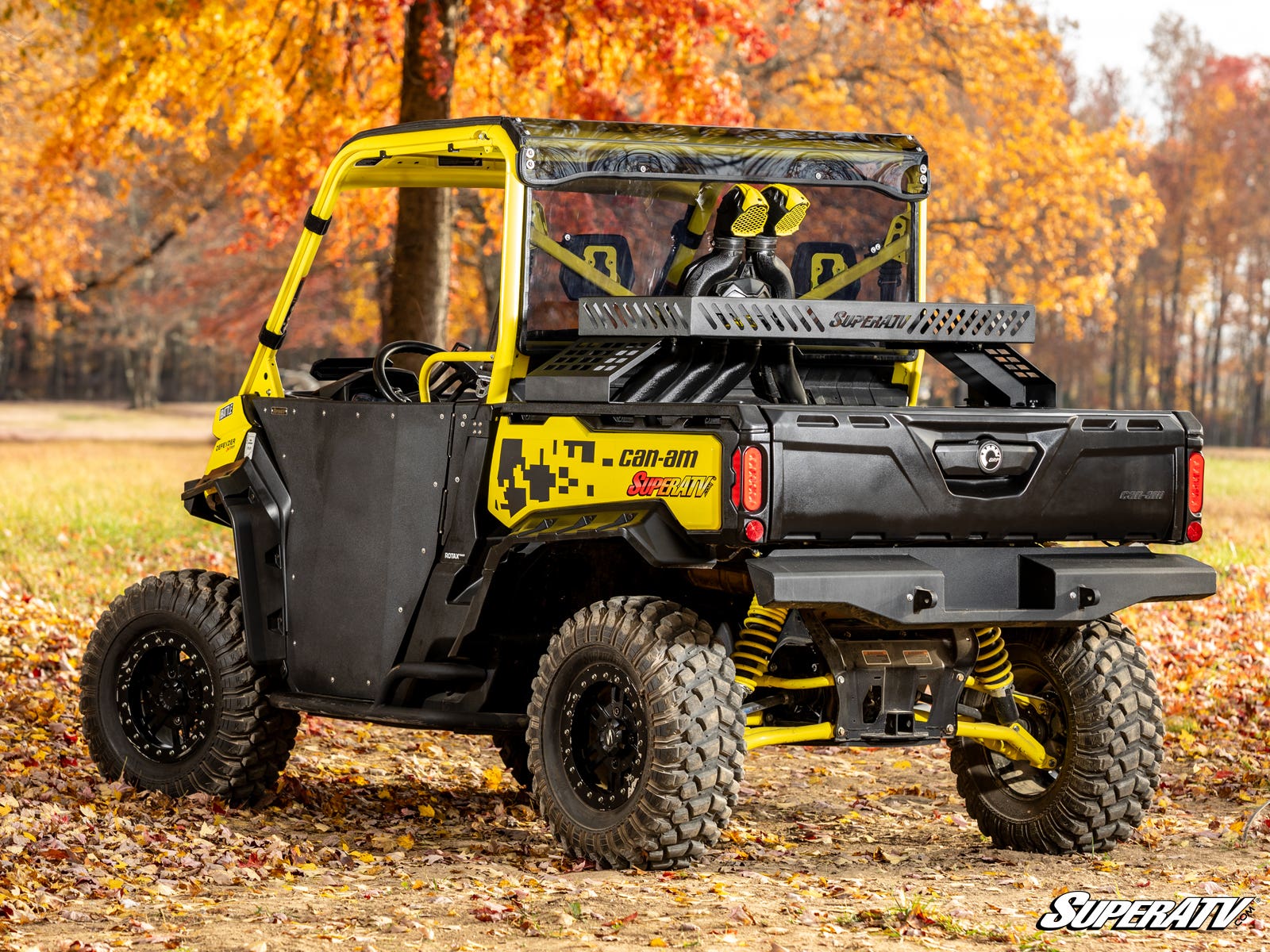 Photo of SuperATV Can-Am Defender Bed Rack Delta by SuperATV - Premium Mounts for UTVs / Side by Sides
