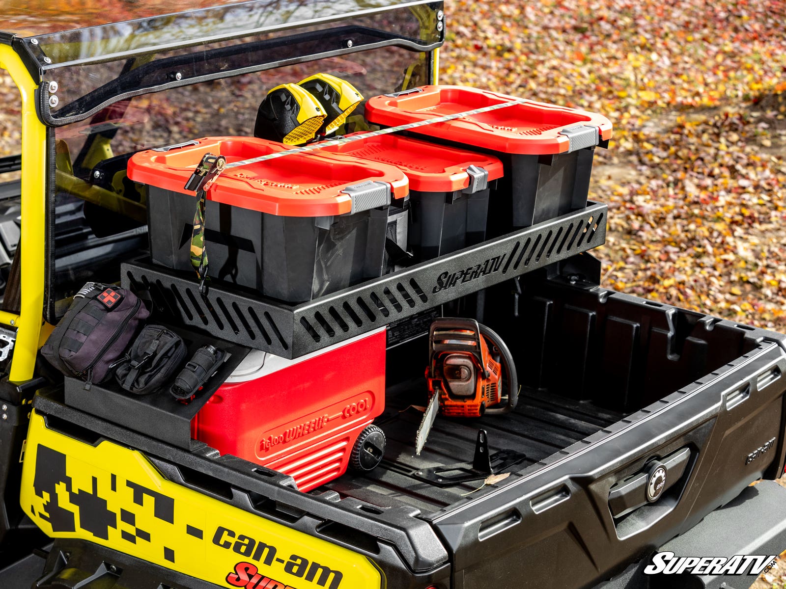 Photo of SuperATV Can-Am Defender Bed Rack Delta by SuperATV - Premium Mounts for UTVs / Side by Sides