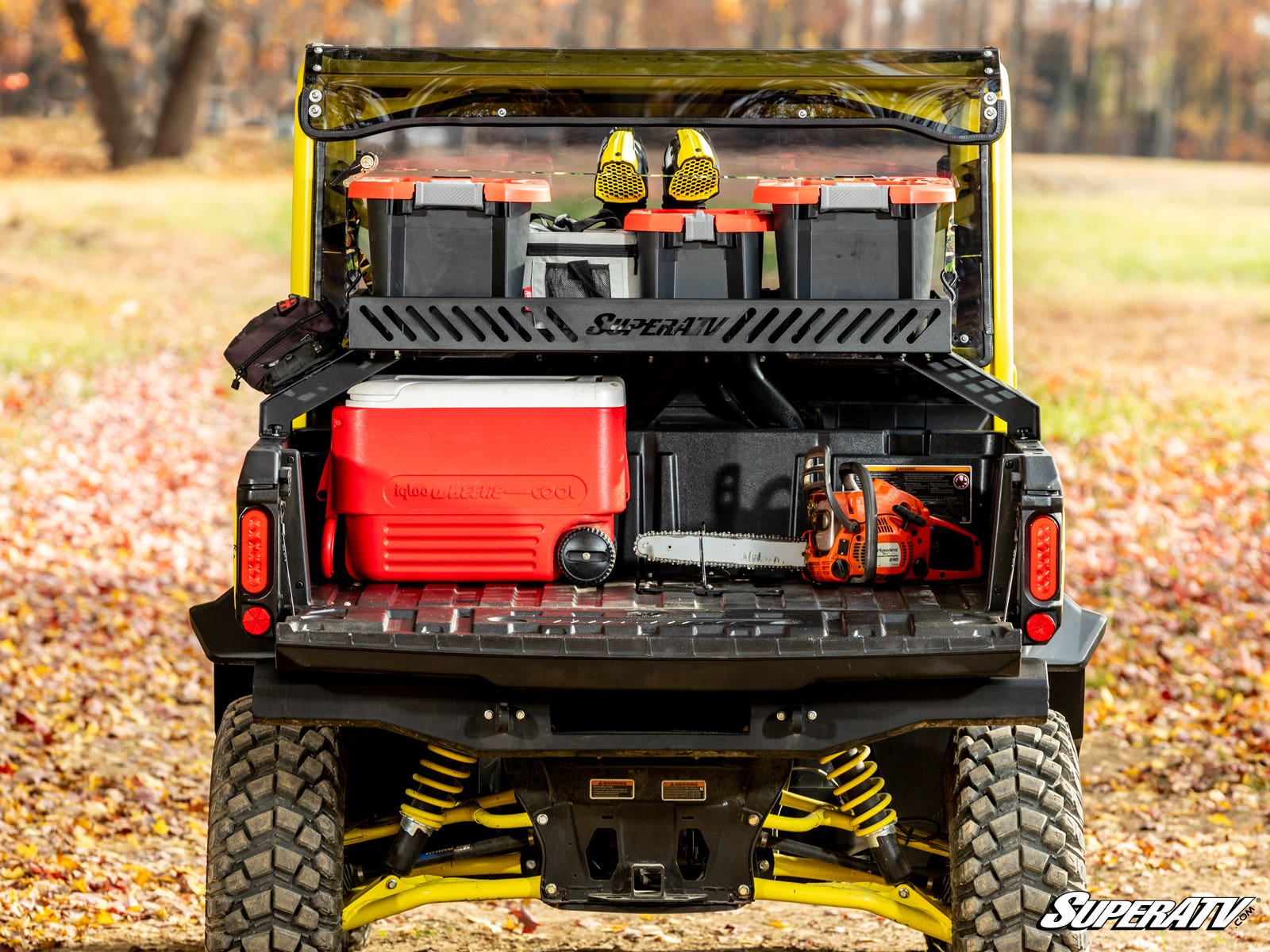 Photo of SuperATV Can-Am Defender Bed Rack Delta by SuperATV - Premium Mounts for UTVs / Side by Sides