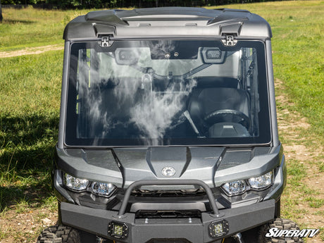 Can-Am Defender HD11 MaxDrive Power Flip Glass Windshield