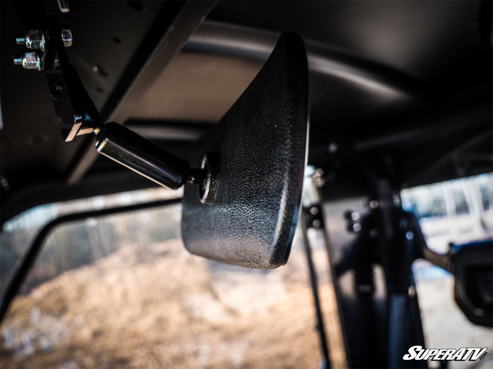 Photo of SuperATV Can-Am Defender Rear View Mirror by SuperATV - Premium Mirrors for UTVs / Side by Sides