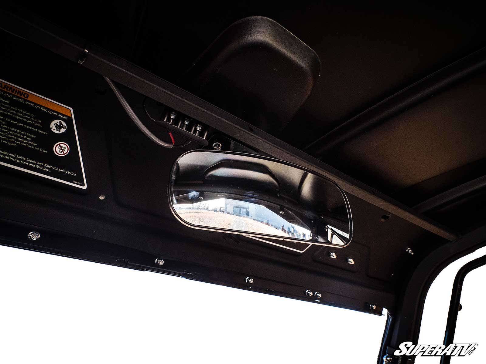 Photo of SuperATV Can-Am Defender Rear View Mirror by SuperATV - Premium Mirrors for UTVs / Side by Sides