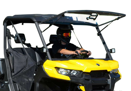 Can-Am Defender HD9 Flip Windshield