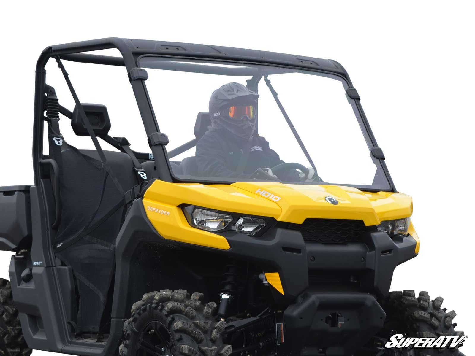 Photo of SuperATV Can-Am Defender Full Windshield by SuperATV - Premium Windshields for UTVs / Side by Sides