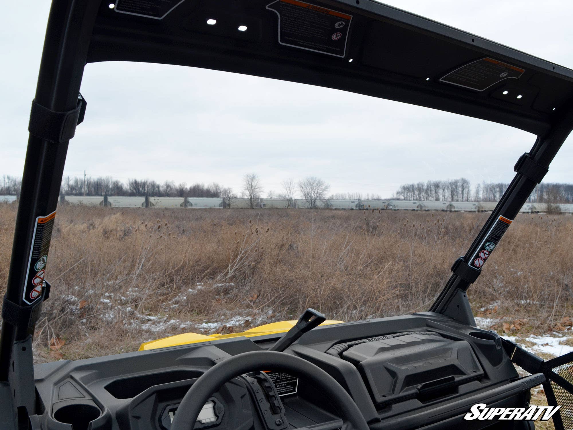 Photo of SuperATV Can-Am Defender Full Windshield by SuperATV - Premium Windshields for UTVs / Side by Sides