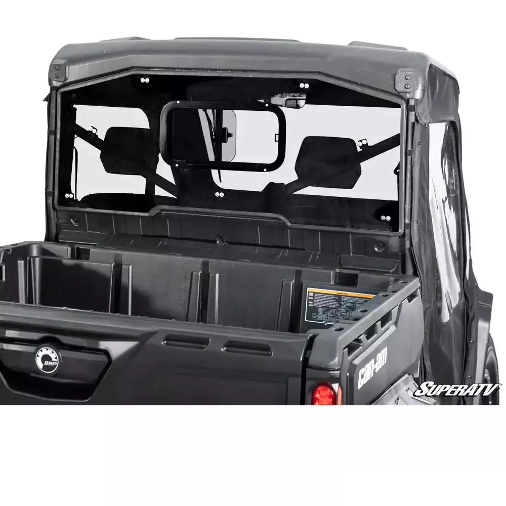 Can Am Defender Sliding Rear Windshield