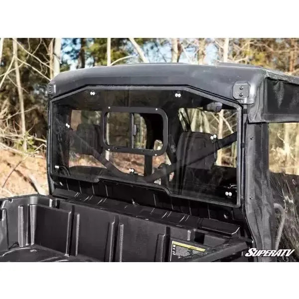 Can Am Defender Sliding Rear Windshield