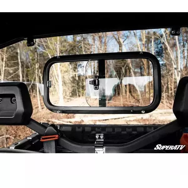 Can Am Defender Sliding Rear Windshield