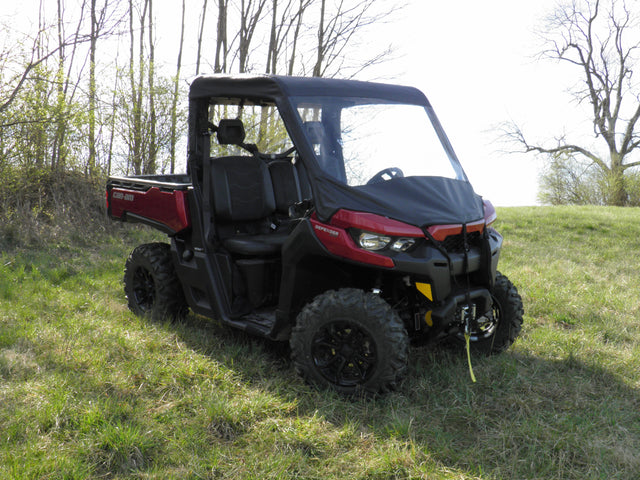 Photo of Can-Am Defender - Vinyl Windshield/Top Combo by 3 Star UTV - Premium Enclosures for UTVs / Side by Sides