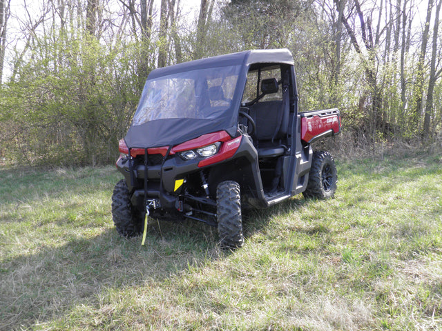 Photo of Can-Am Defender - Vinyl Windshield/Top/Rear Combo by 3 Star UTV - Premium Enclosures for UTVs / Side by Sides