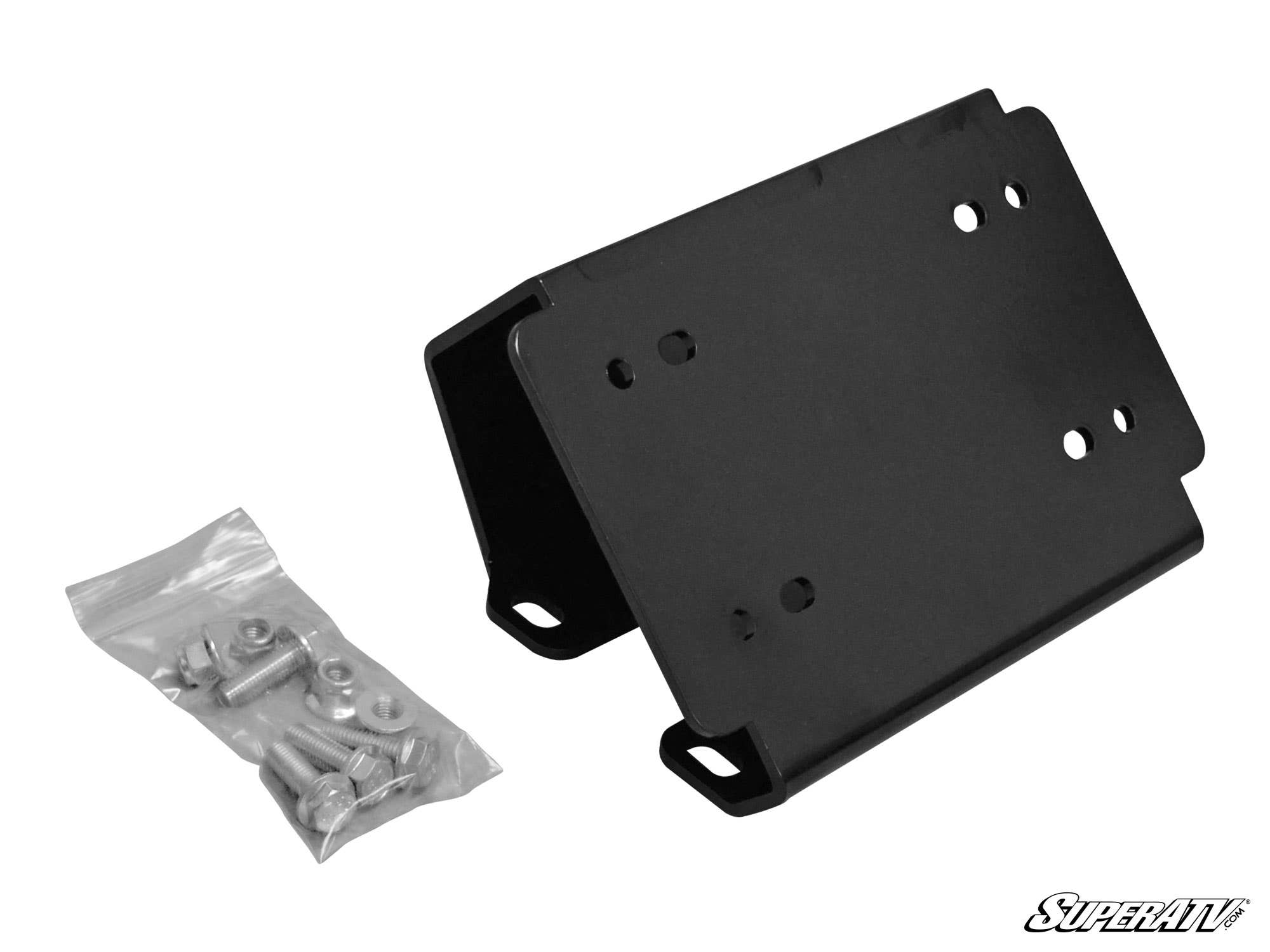 Photo of SuperATV Can-Am Defender Winch Mounting Plate by SuperATV - Premium Winches & Winch Mounts for UTVs / Side by Sides
