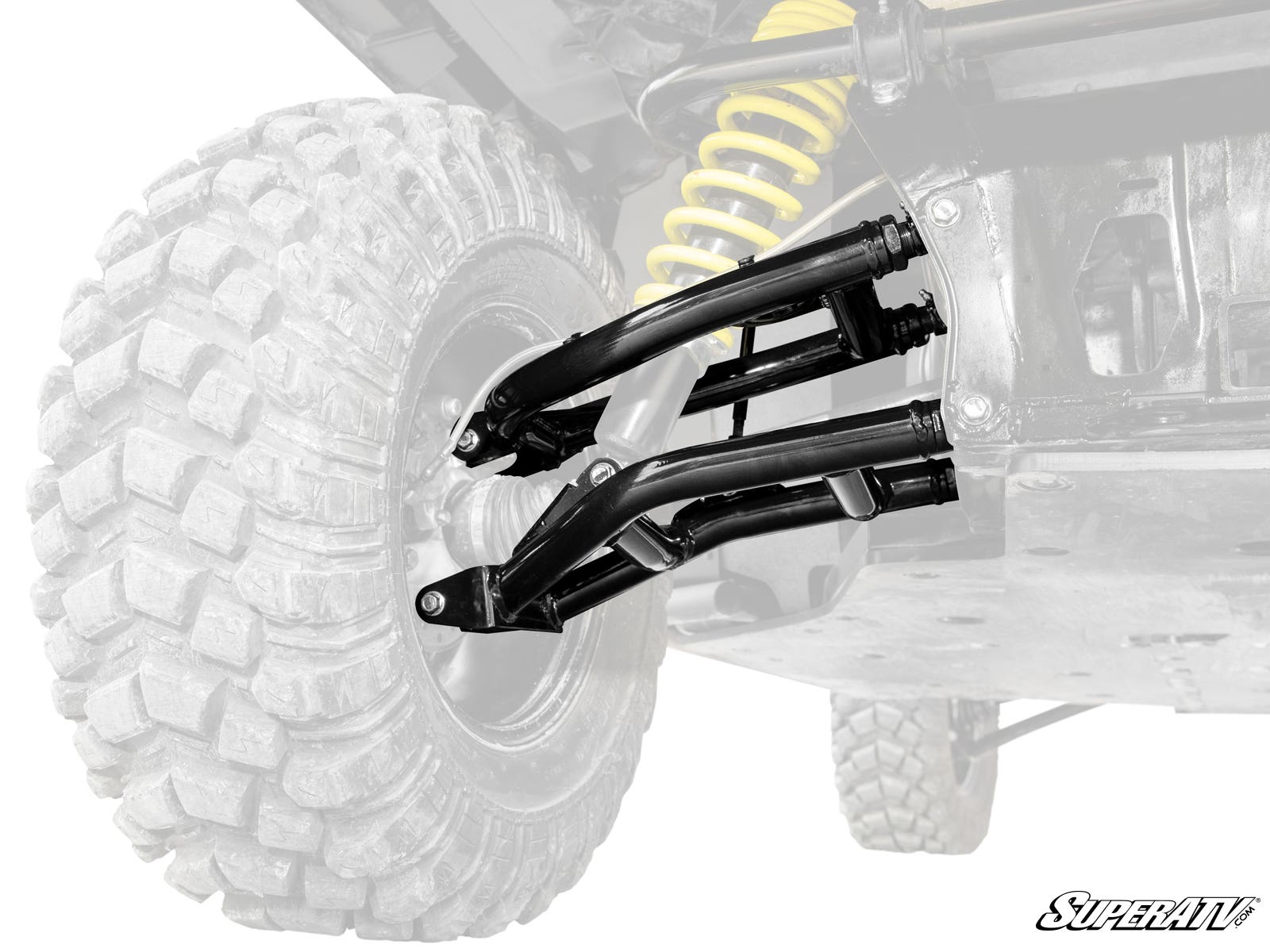 Photo of SuperATV Can-Am Defender HD10 Atlas Pro 2" Rear Offset A-Arms by SuperATV - Premium A-Arms & Control Arms for UTVs / Side by Sides
