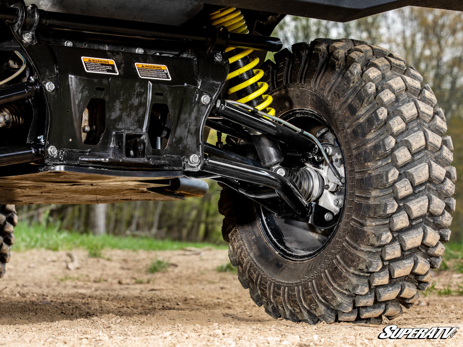 Photo of SuperATV Can-Am Defender HD10 Atlas Pro 2" Rear Offset A-Arms by SuperATV - Premium A-Arms & Control Arms for UTVs / Side by Sides