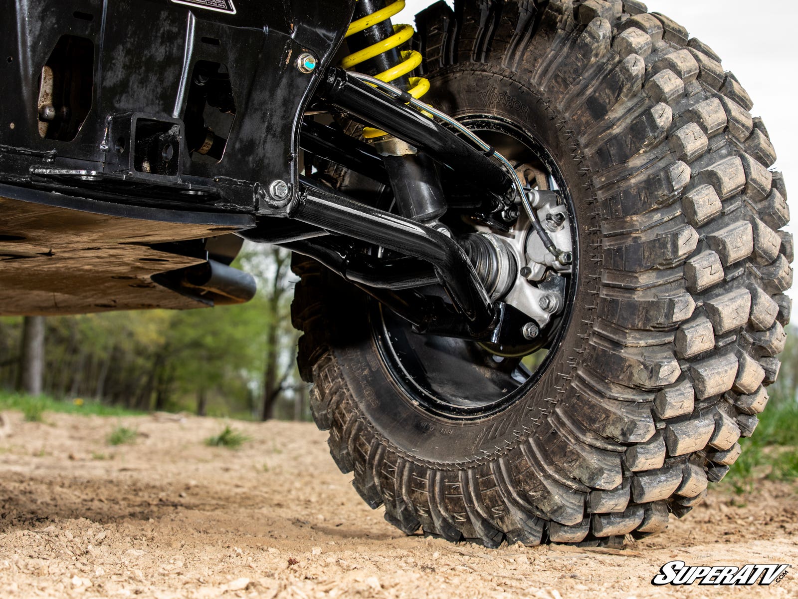 Photo of SuperATV Can-Am Defender HD10 Atlas Pro 2" Rear Offset A-Arms by SuperATV - Premium A-Arms & Control Arms for UTVs / Side by Sides