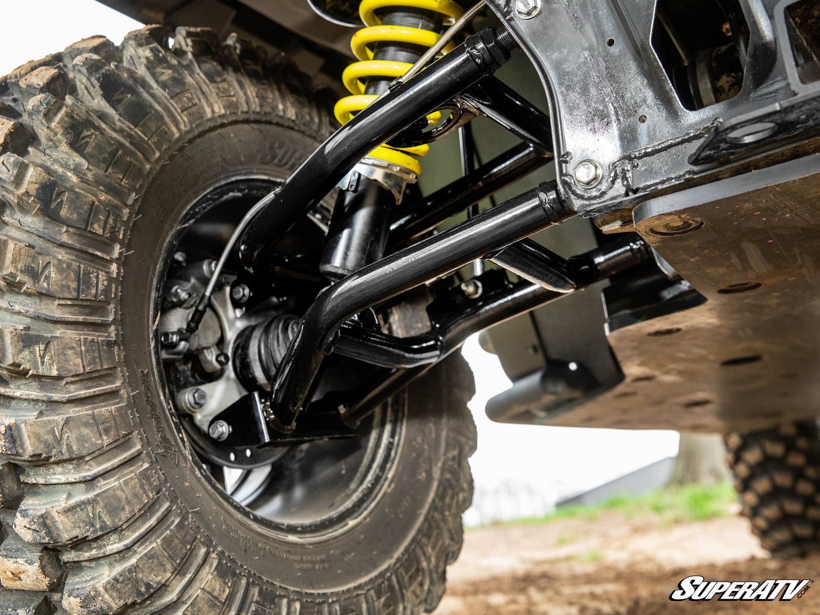 Photo of SuperATV Can-Am Defender HD10 2" Rear Offset A-Arms by SuperATV - Premium A-Arms & Control Arms for UTVs / Side by Sides