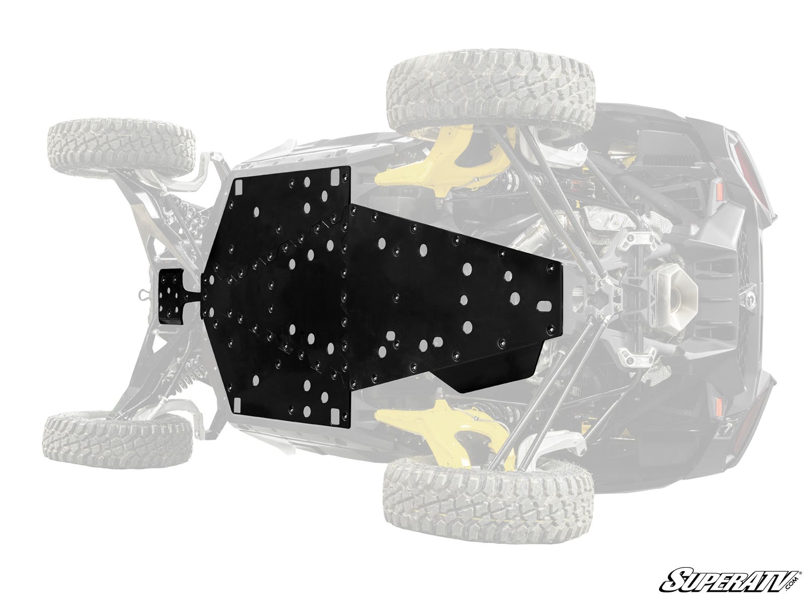 Photo of SuperATV Can-Am Maverick R Full Skid Plate by SuperATV - Premium Skid Plates & Guards for UTVs / Side by Sides