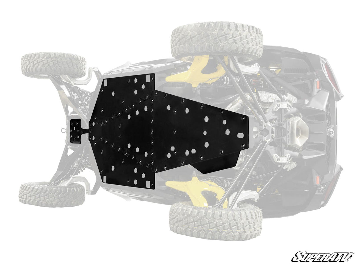 SuperATV Can-Am Maverick R Full Skid Plate