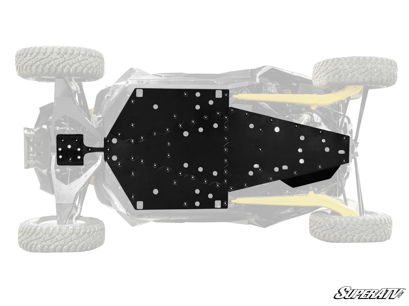 Photo of SuperATV Can-Am Maverick R Full Skid Plate by SuperATV - Premium Skid Plates & Guards for UTVs / Side by Sides
