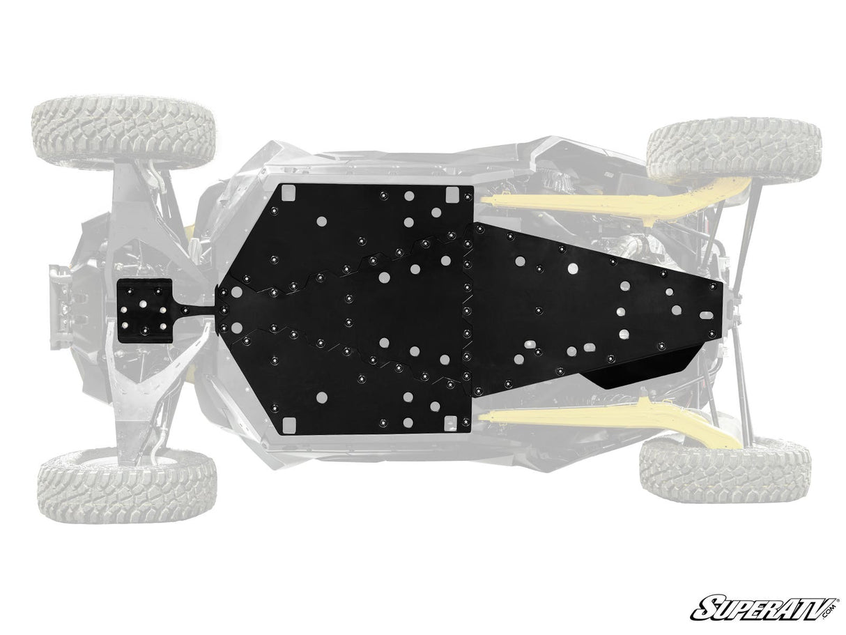 SuperATV Can-Am Maverick R Full Skid Plate