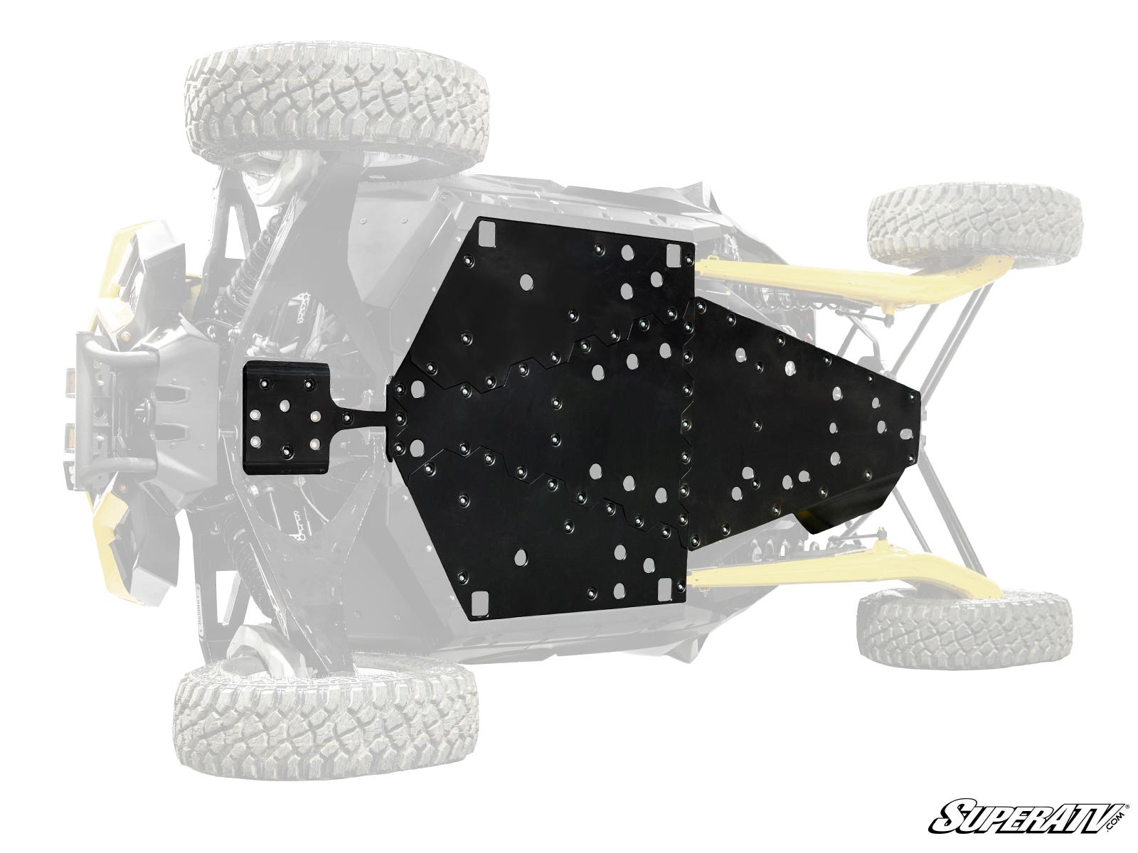 Photo of SuperATV Can-Am Maverick R Full Skid Plate by SuperATV - Premium Skid Plates & Guards for UTVs / Side by Sides