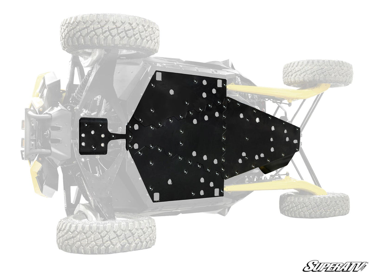 SuperATV Can-Am Maverick R Full Skid Plate